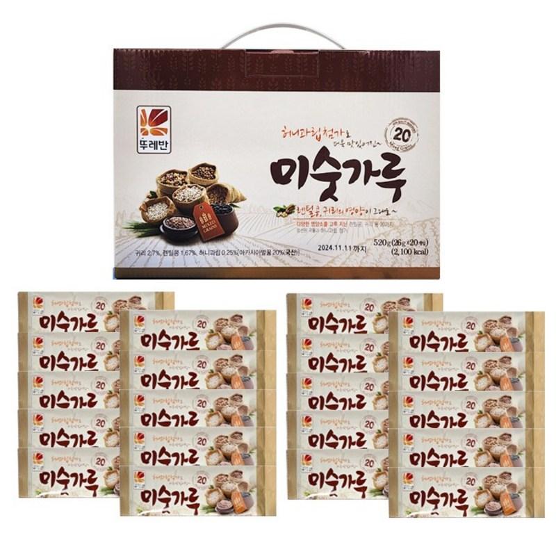 Toureban misutgaru sticks 26g*20 pieces/black food misutgaru/fragrant whole grain misutgaru, 520g, 1 piece