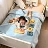 Soft Double-Layer Baby Blanket Toddler Nap Time Winter Warm Throw Kids Nursery Daycare Use
