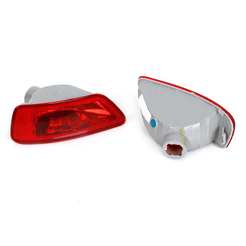 For Jeep Grand Cherokee Compass 2011-2016 Car Rear Bumper Brake Light Tail Turn Signal Reflector Lamp No Bulb For Dodge Journey