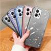 Fashion Plating Gradient Glitter Case For Moto G13 G23 G30 G32 G50 G60 G52 G53 G72 G73 G8 G9 Plus E20 E32 Silicone Back Cover