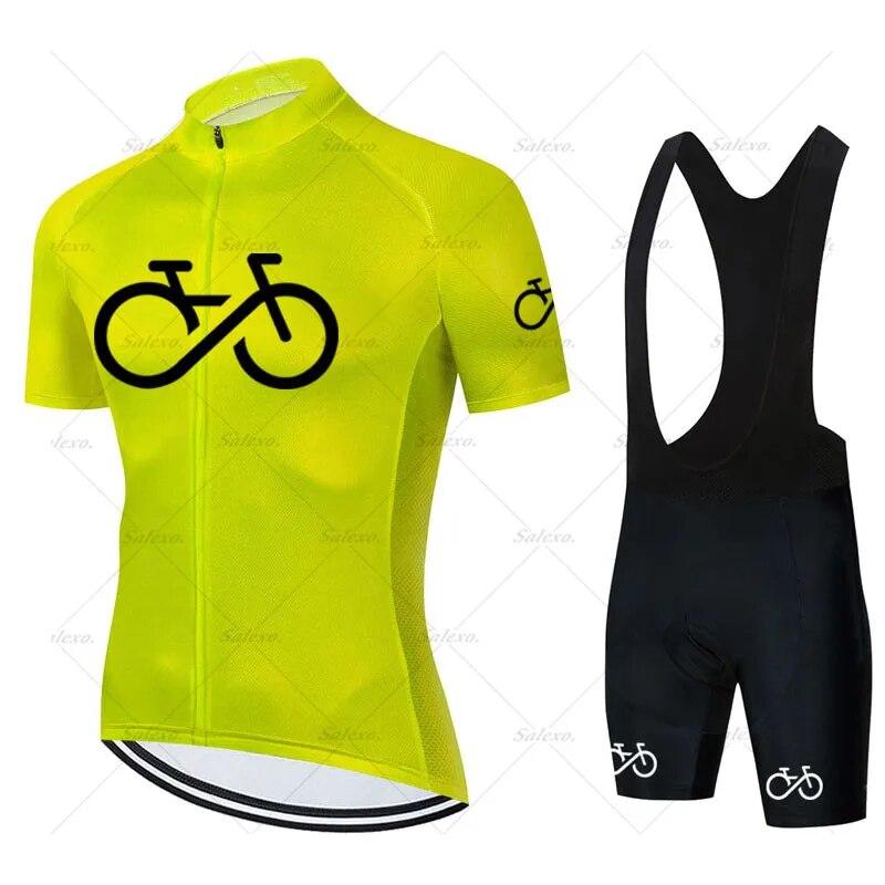 2024 Nuovo Set Da Ciclismo Ad Asciugatura Rapida Uniforme Da Mountain Bike Новый летний мужской комплект велосипедного трикотажа Da Bicicletta MTB