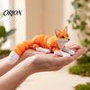Игрушки для снятия стресса для взрослых, шарнирная фигурка лисы, коллекционная, 3D-печатная, гибкая игрушка-фиджет, милое животное, декоративные аксессуары для стола, декор с