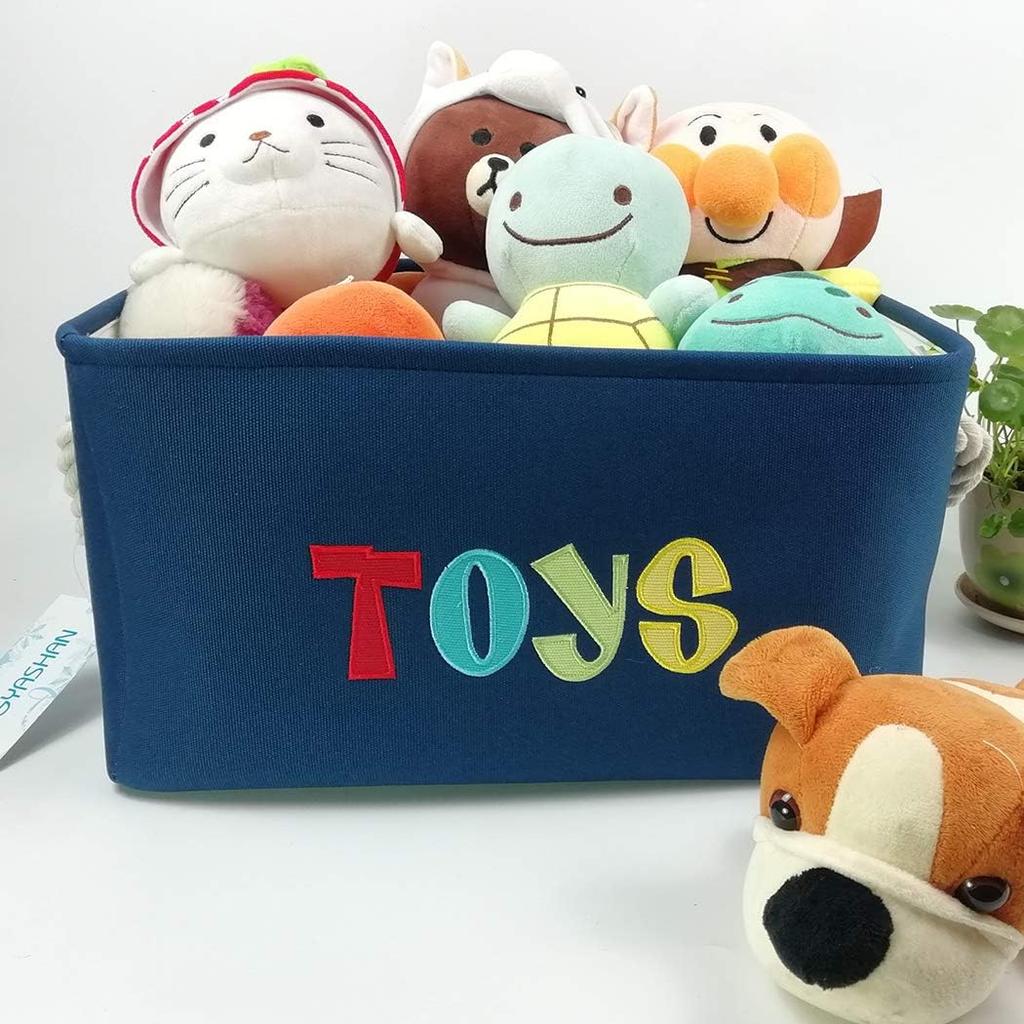 Контейнеры для хранения вещей для мальчиков и девочек, детская корзина для белья из холста, складные большие корзины для хранения игрушек, книг, одежды, подарков