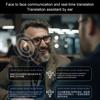 Bluetooth-совместимые наушники-переводчики Беспроводные наушники Высокоточные наушники-переводчики в реальном времени Языковой переводчик
