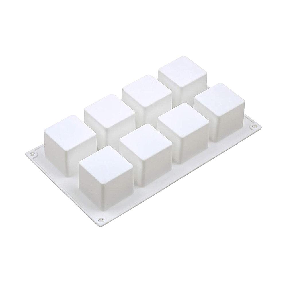 8 Grids Silicone Mold Sausage Hot Dog Ham Sausage Mold Cake Baking Biscuit Mafen Cup Cake Mold Kitchen Baking Tools