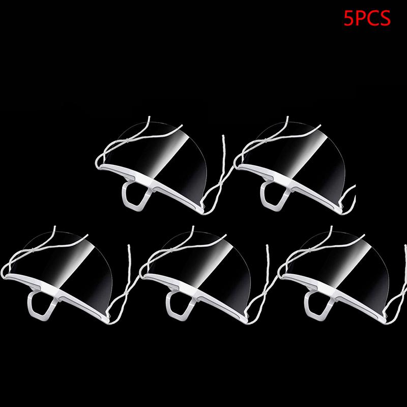 5 шт./партия прозрачные маски, постоянная противотуманная маска для шеф-повара и официанта в отеле