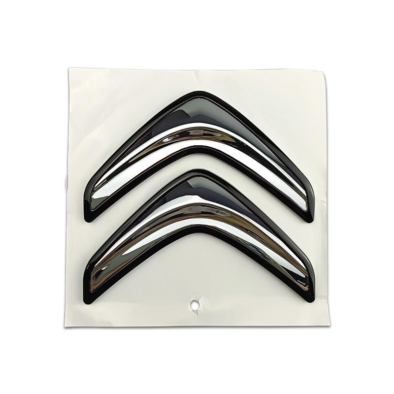 GESW6 Citroen 3D Car Logo Sticker 8cm/13.5cm Rear Trunk Badge for C3 C4 C5 C6 Elysee C4L Picasso Aircross Auto Emblem Accessories