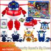 Трансформирующаяся игрушка Super Wings 2025: Команда полиции по спасению и ремонту
