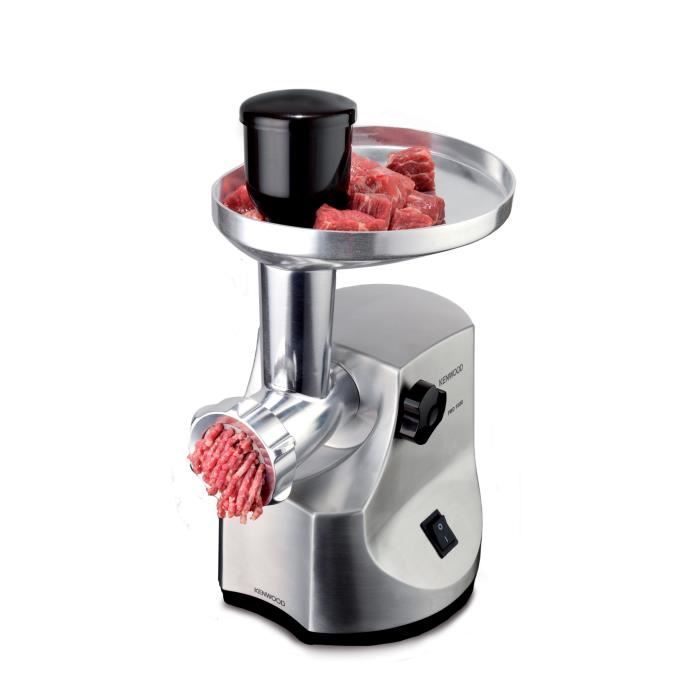 Мясорубка - KENWOOD MG510 - Мощность 450 Вт - Корпус и шнек из металла - 3 решетки из стали