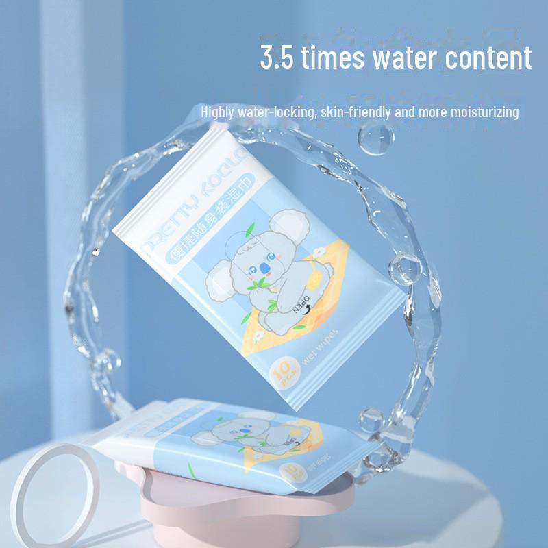 Infant Hand & Mouth Cotton Soft Wet Wipes - Gentle Clean for Baby