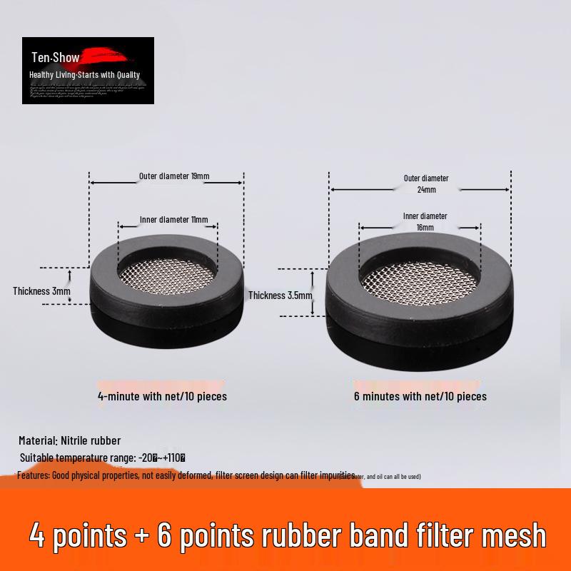 Силиконовая резиновая шайба 1 дюйм для водопроводных труб и счетчиков