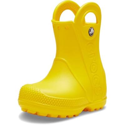 Резиновые сапоги Crocs Handle It, Детские, Желтые, 19см