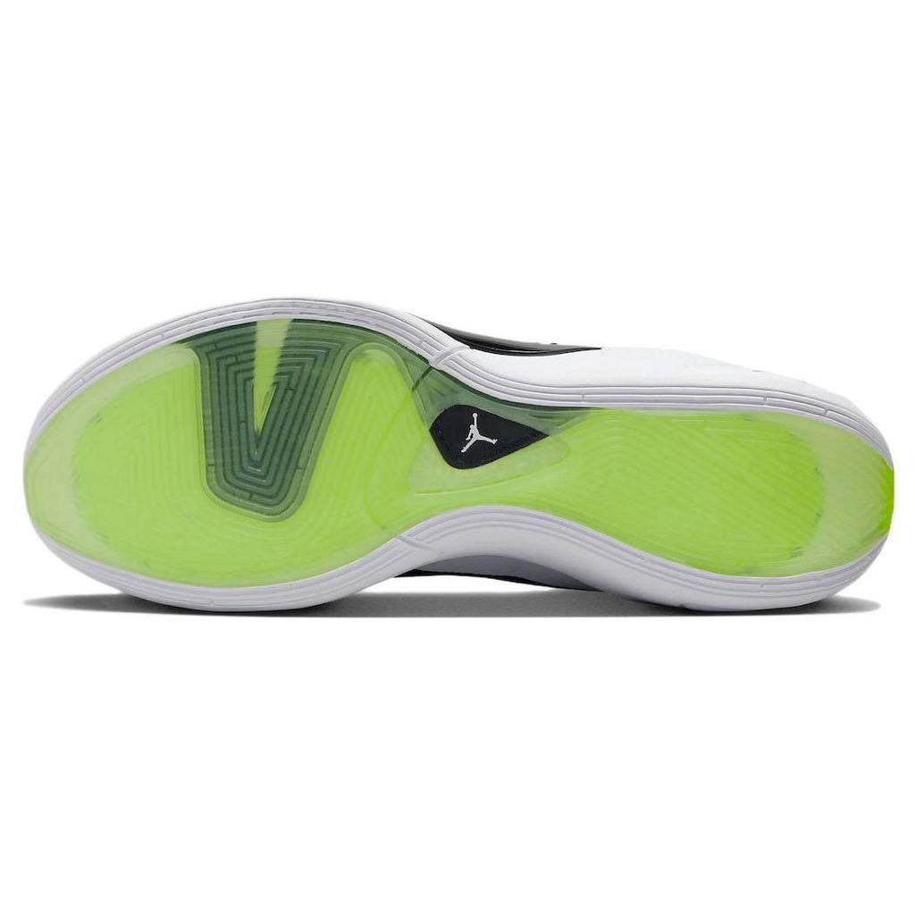 Мужские кроссовки Air Jordan Luka 1 PF Reverse Orca Белые Черные Вольт DQ6510-107