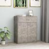 VidaXL Buffet Concrete Grey 60x30x75 Cm Engineered Wood 800715