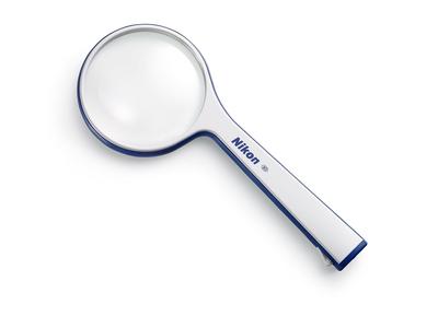 Лупа для чтения с увеличительным стеклом, синяя, S1-8D (2x) S1-8DBL (Сделано в Японии)