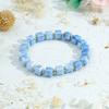 Sweet Crystal Glass Chain Glossy Colorful Hand Chains Simple Small Sugar Cubes Bracelets  Unisex