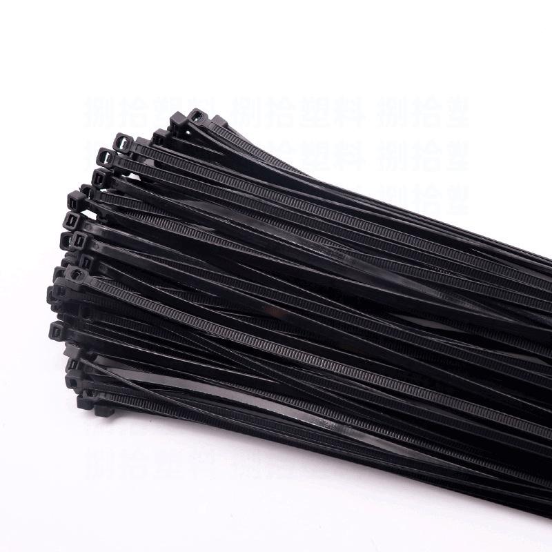 Nylon Cable Ties, Self-Locking, 3x120mm & 4x120mm, Black & White
