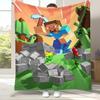 Классическое пиксельное одеяло из фланели для игры M-Minecraft, ультрамягкое теплое плюшевое покрывало для дома, спальни, кровати, дивана, пикника, кемпинга
