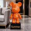 Bearbrick Роскошный напольный орнамент: Креативное украшение для ТВ-тумбы и классная большая копилка.