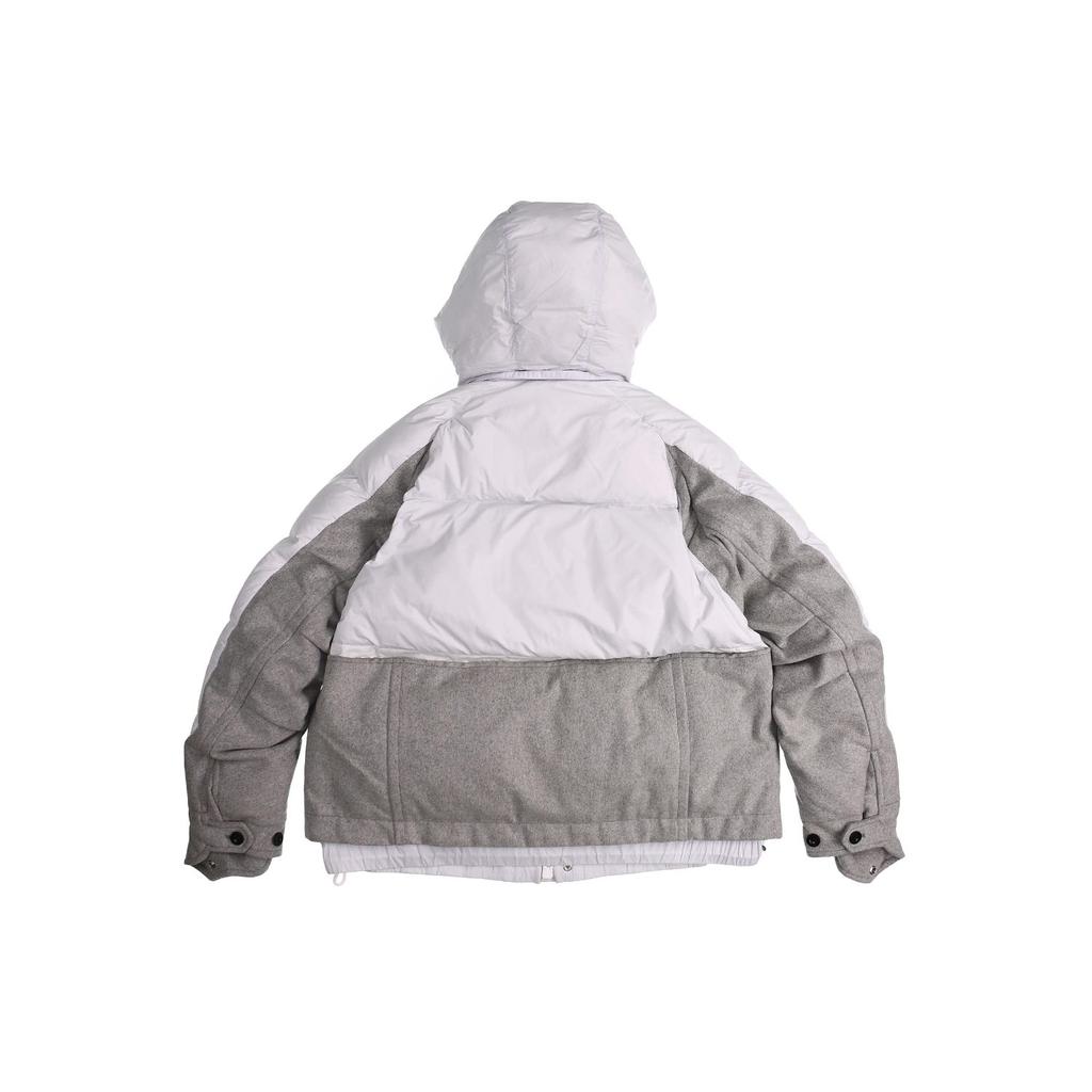 Nike Мужская верхняя одежда X Sacai Parka Pure Platinum, белая CT3269-043