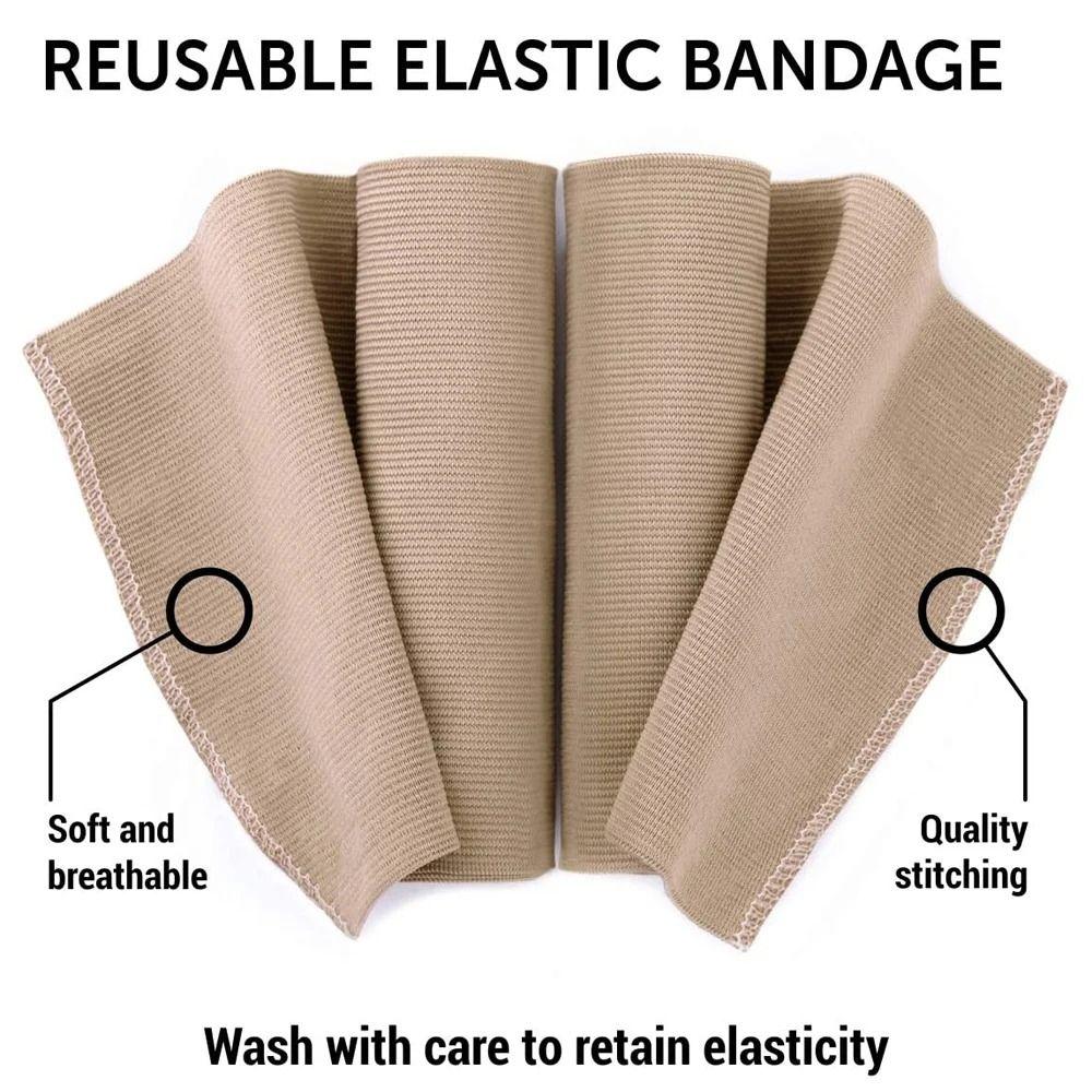 Sweatproof Strong Compression Bandage Wrap Skin Colour Binding Straps Light High Elastic Bandage