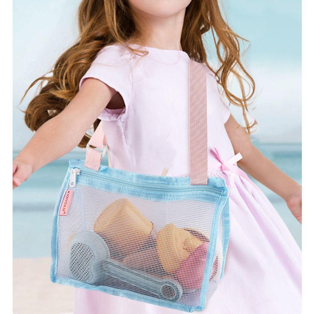 11PCS Sand Mold Beach Toy Set with Storage Bag Outdoor Beach Toy Water Bottle Set Summer Outdoor