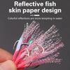 Cast Jig Assist Hook High Carbon Steel Angle Barbed Thread Feather Lure Fishing Tackle Slow Jigging Sea Pesca Fishhook