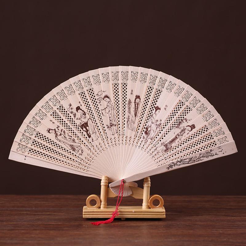 Женские складные вееры в китайском стиле, реквизит для выступлений, ажурные танцевальные вечерние шоу, художественное ремесло, подарок