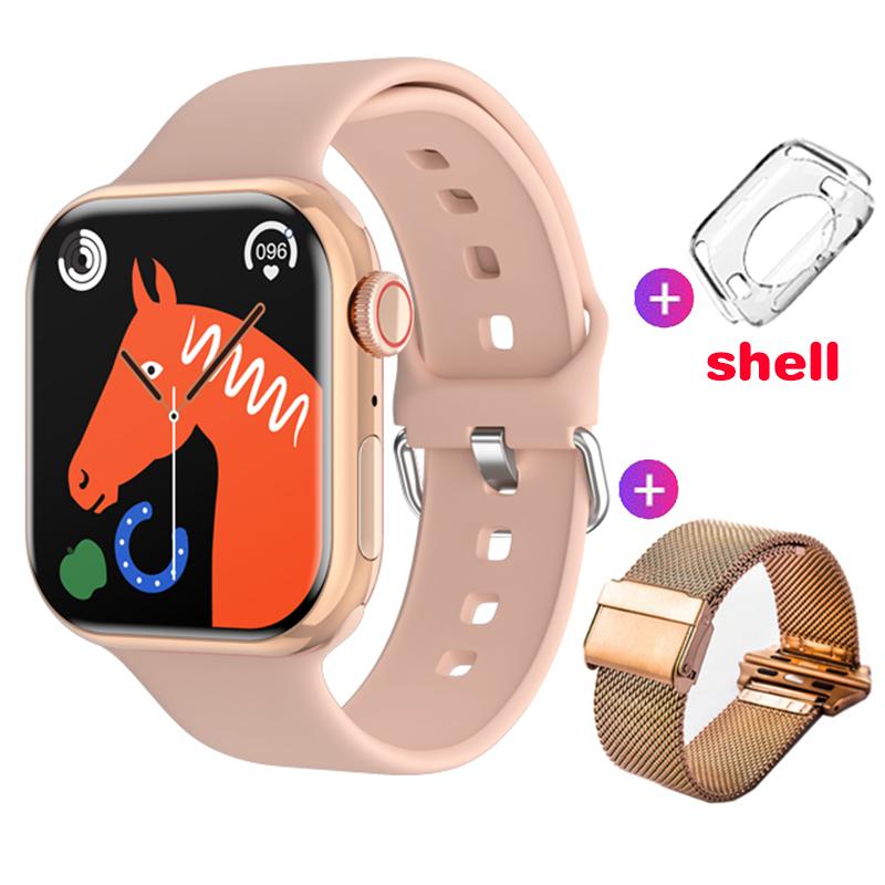 Смарт-часы для женщин Ultra Series 9, умные часы с NFC для мужчин, BT Call, водонепроницаемая, с беспроводной зарядкой, 2,05-дюймовый экран для часов 9