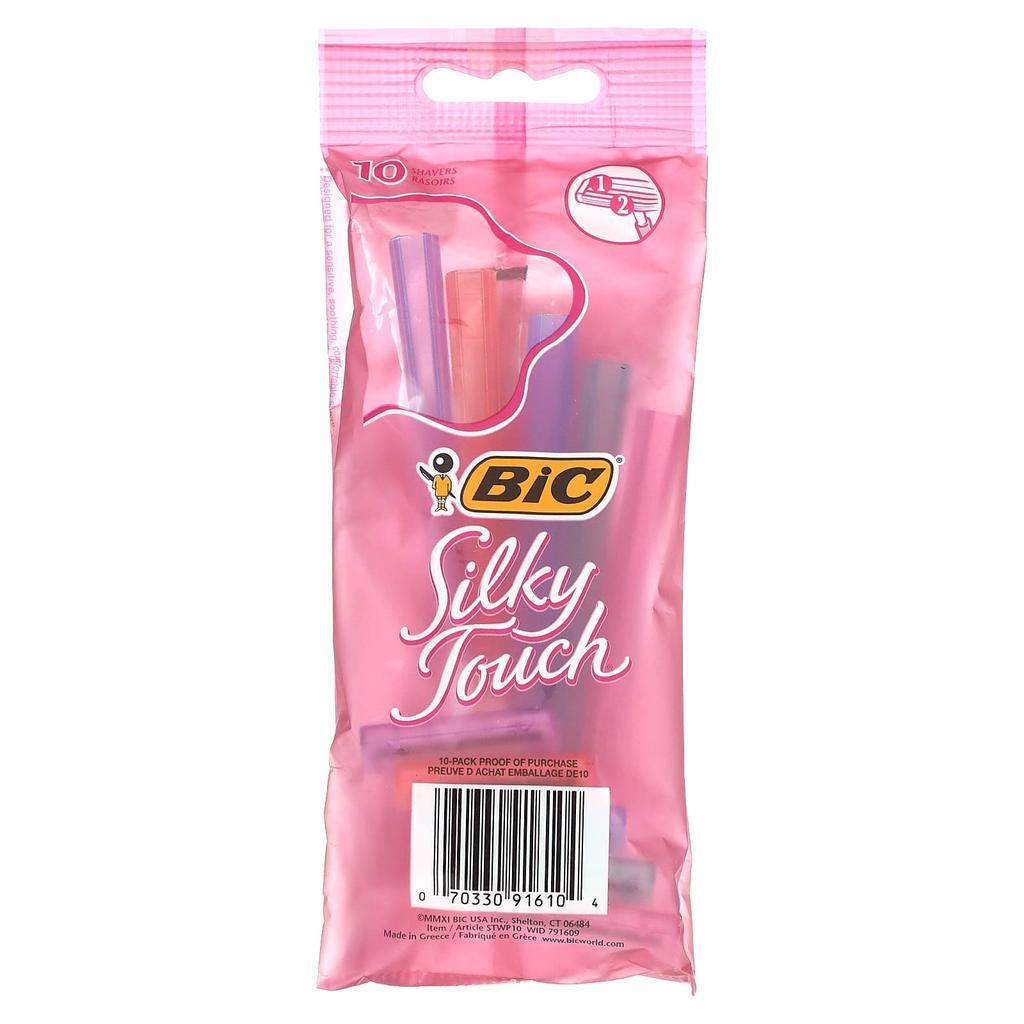 Одноразовая бритва Silky Touch, 10 бритв