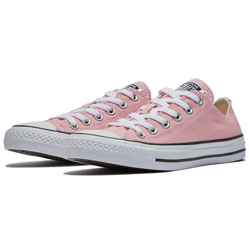 Converse Кеды Chuck Taylor All Star, удобные и дышащие низкие кеды из парусины, унисекс, розовые.
