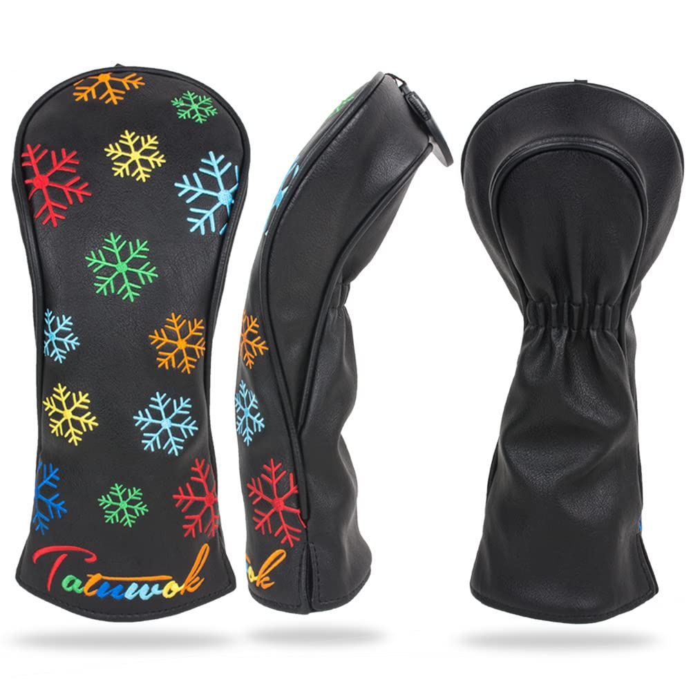 Чехол для гольфа Snow Flower, деревянный чехол для драйвера 440 куб. см, чехол 460 куб. см, чехол Utility UT, водонепроницаемый с конверсией Doug Snow Flower, комплект из 3 предметов