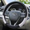 Durable Anti-Slip Car Steering Wheel Cover Microfiber Leather Steering Wheel Cover Universal Fit for Car, Truck, SUV, Van38cm