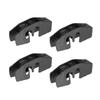 ACROPIX 4pcs Front Wiper Arm Adapter Clip Universal Type-A Black