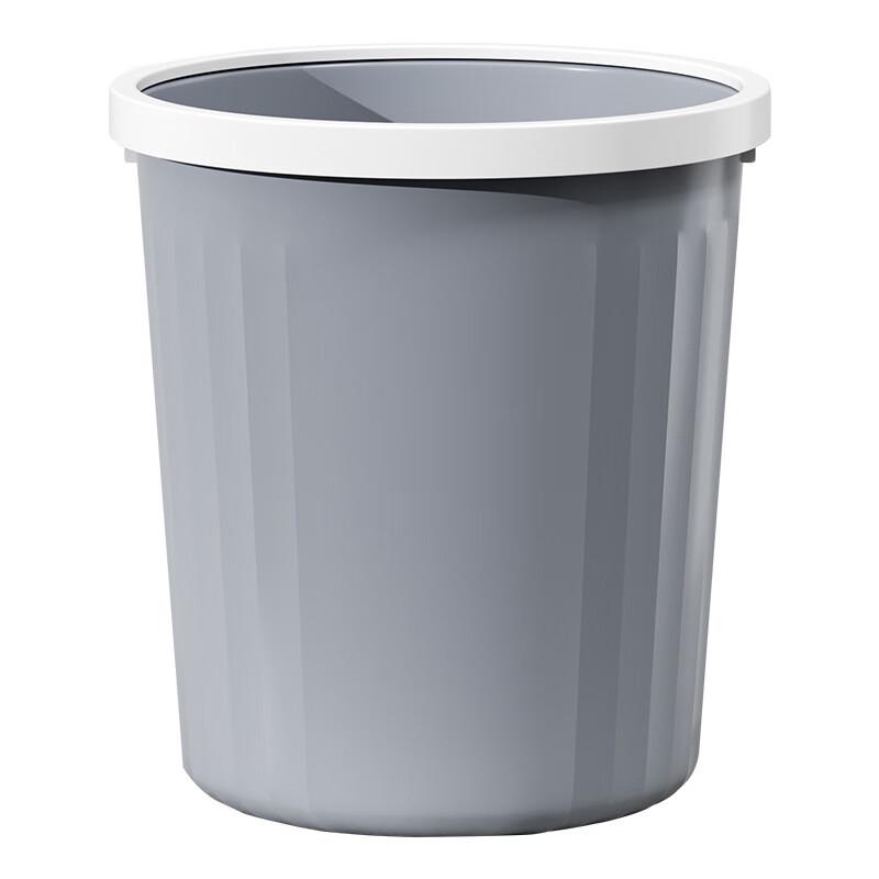 Rainforest Army Large Capacity Lidless Plastic Trash Can