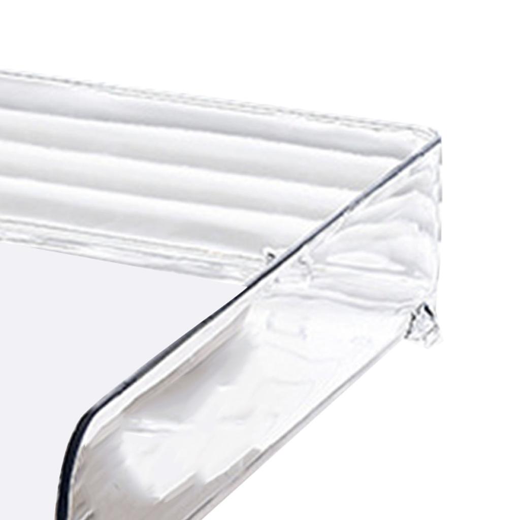 A4 Paper Storage Box Stackable Plastic Large Opening Single Layer Desktop File Organizer for Office