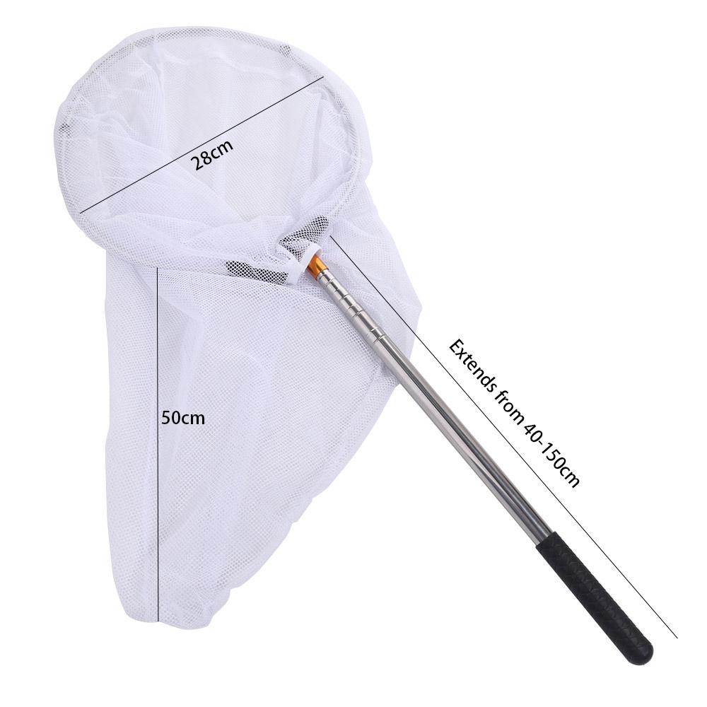 Extendable Telescopic Insect Net Butterfly Net Fishing Mesh Net  Fishing Accessories