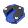 uxcell Motorcycle Kickstand Extension Extension Pad Side Stand Support Plate for Suzuki Hayabusa GSX1300R 2017-2020 1 Set Blue