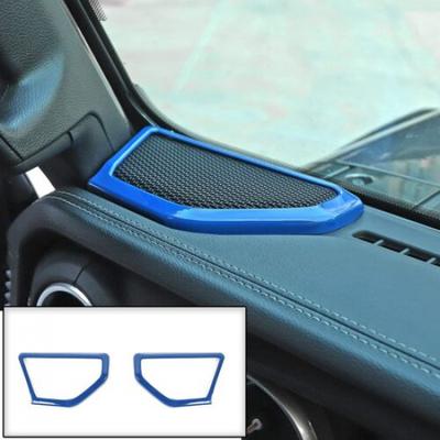 Для Jeep Аксессуары для интерьера Отделка динамика стойки A для 18+ Jeep Wrangler JL JLU