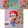 Игрушка фигурка покемона премиум качества Nendoroid Эш Кетчум с брелками Зенигаме, Чармандер, Бульбазавр