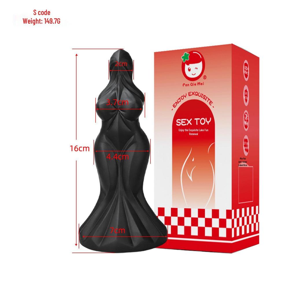 Силиконовый мастурбатор двойного назначения для всех полов