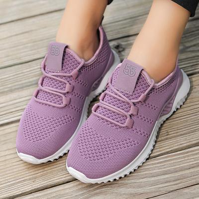 2020 весна и осень новая женская обувь легкая спортивная корейская версия кроссовки сетка эластичная повседневная обувь модная обувь 2025 прямые продажи