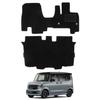 AUTO SPEC Honda New Floor Cargo Car Mats 2023 New Custom Interior Easy Stain Protective Front Full Set of 2 Floor N-BOX JF5/JF6 Mats, Mats, (October -