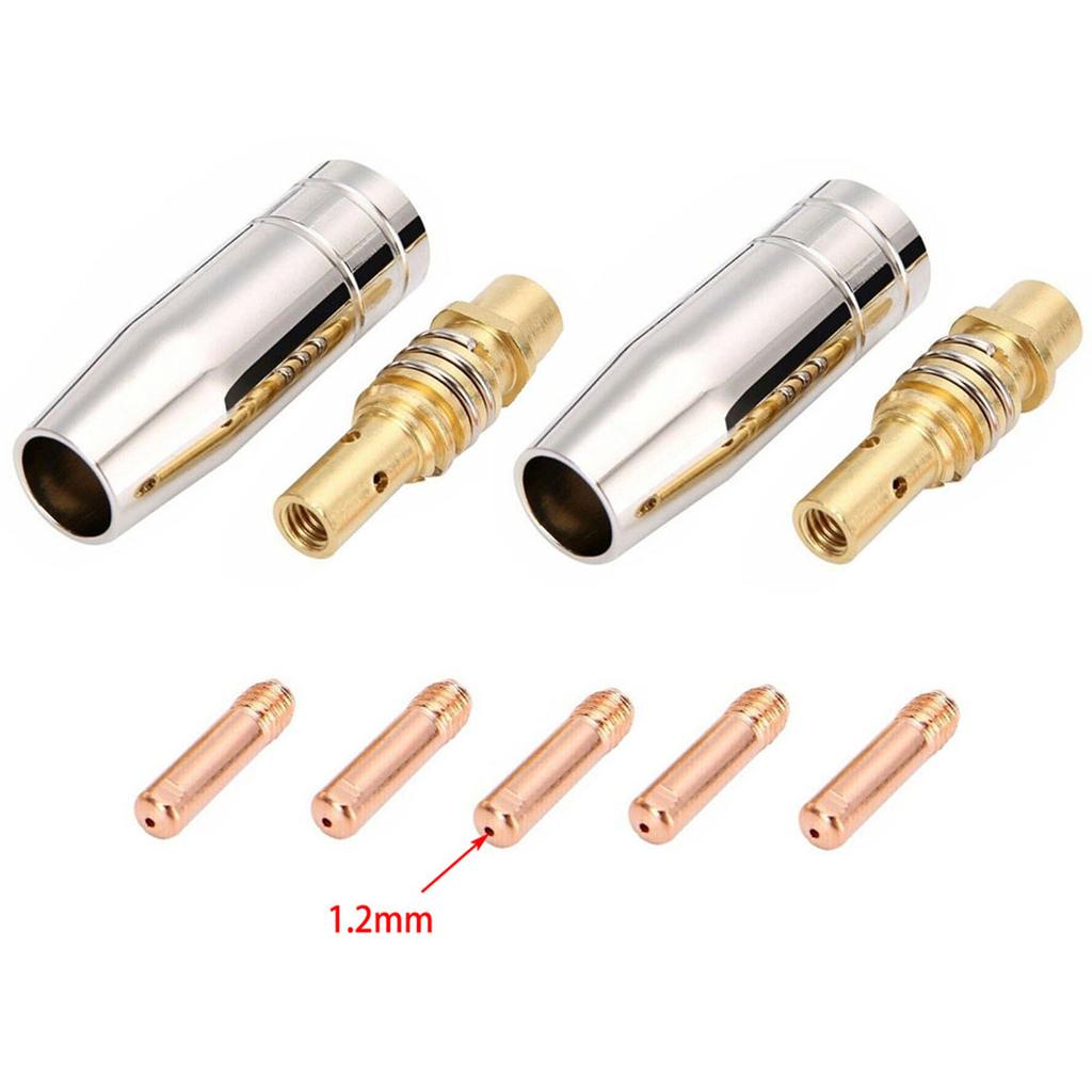 Welding Gun Parts Copper MIG Welding Torch Nozzles