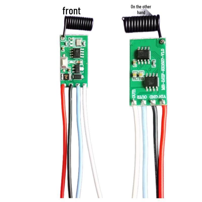 DC 5V/12V/24V Mini Wireless Remote Control Switch for Motor, LED, Fan