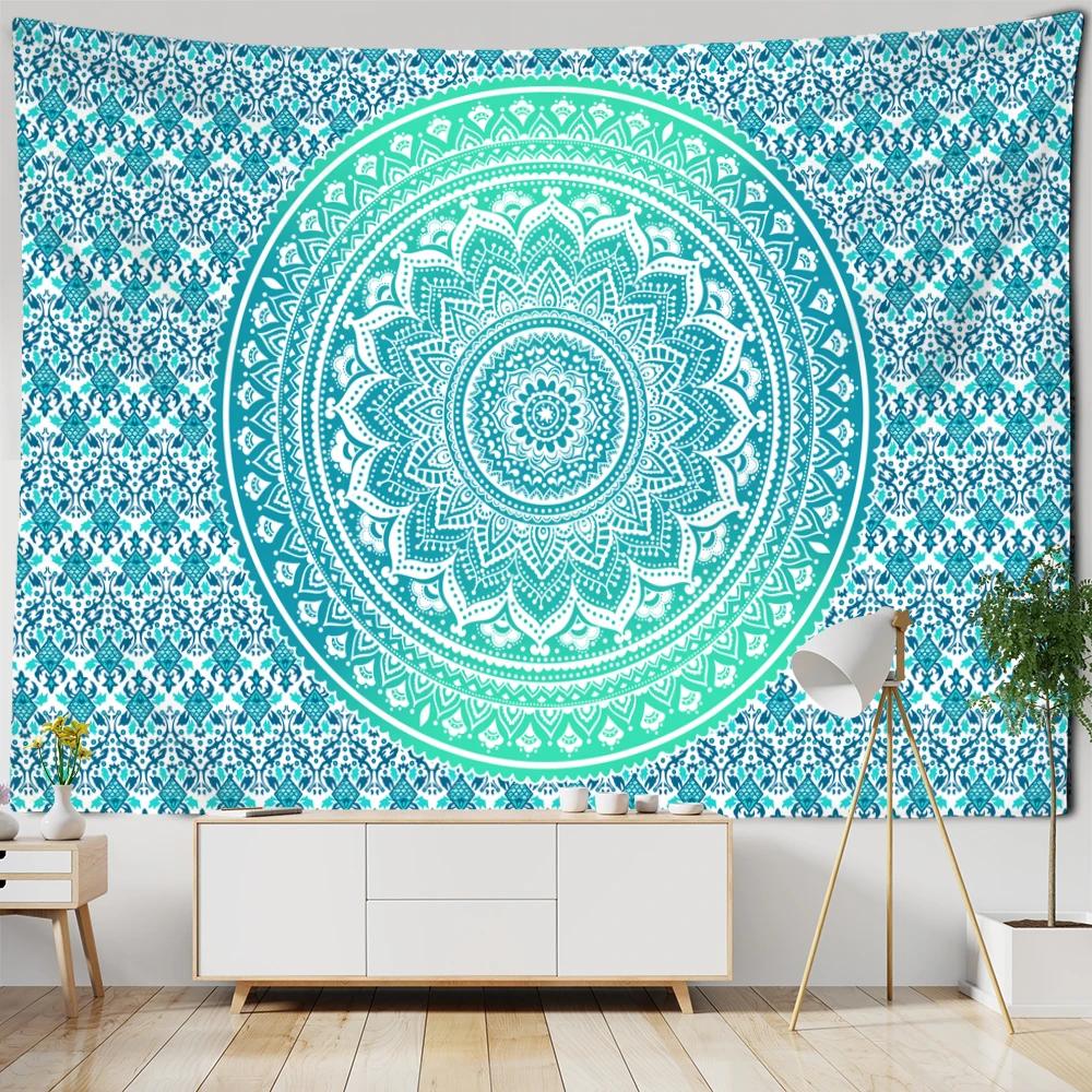 Mandala Tapestry Wall Hanging Boho Psychedelic Hippie Art Tapiz Bedroom Home Decor