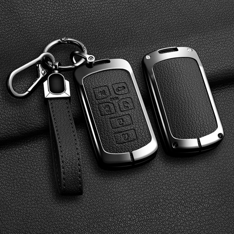 Чехол-брелок для автомобильного ключа с 6 кнопками для Toyota Sienna Se Tacom - Защитный аксессуар-брелок из цинкового сплава и кожи