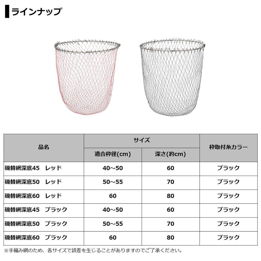 DAIWA Isokae Net Deep Bottom 45 Черный