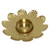 Unique Gold Candle Holder Exquisite Iron Candle Holder Light Luxury Floral Candle Stand  Bedroom