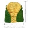 Crochet Maize Cob Balaclava Hat for Adult Fun Novelty 3Hole Balaclava Hat for Winter Activity Carnivals Party Headgear